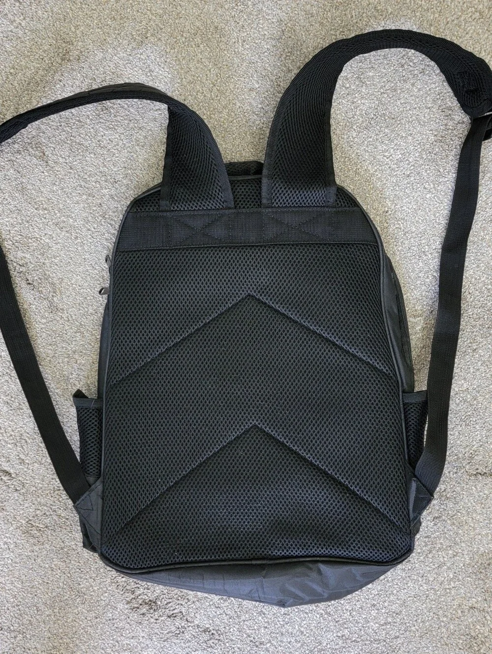 Naruto Uzumaki Black Vibrant 3D Print Standard Size Backpack Multiple Pockets